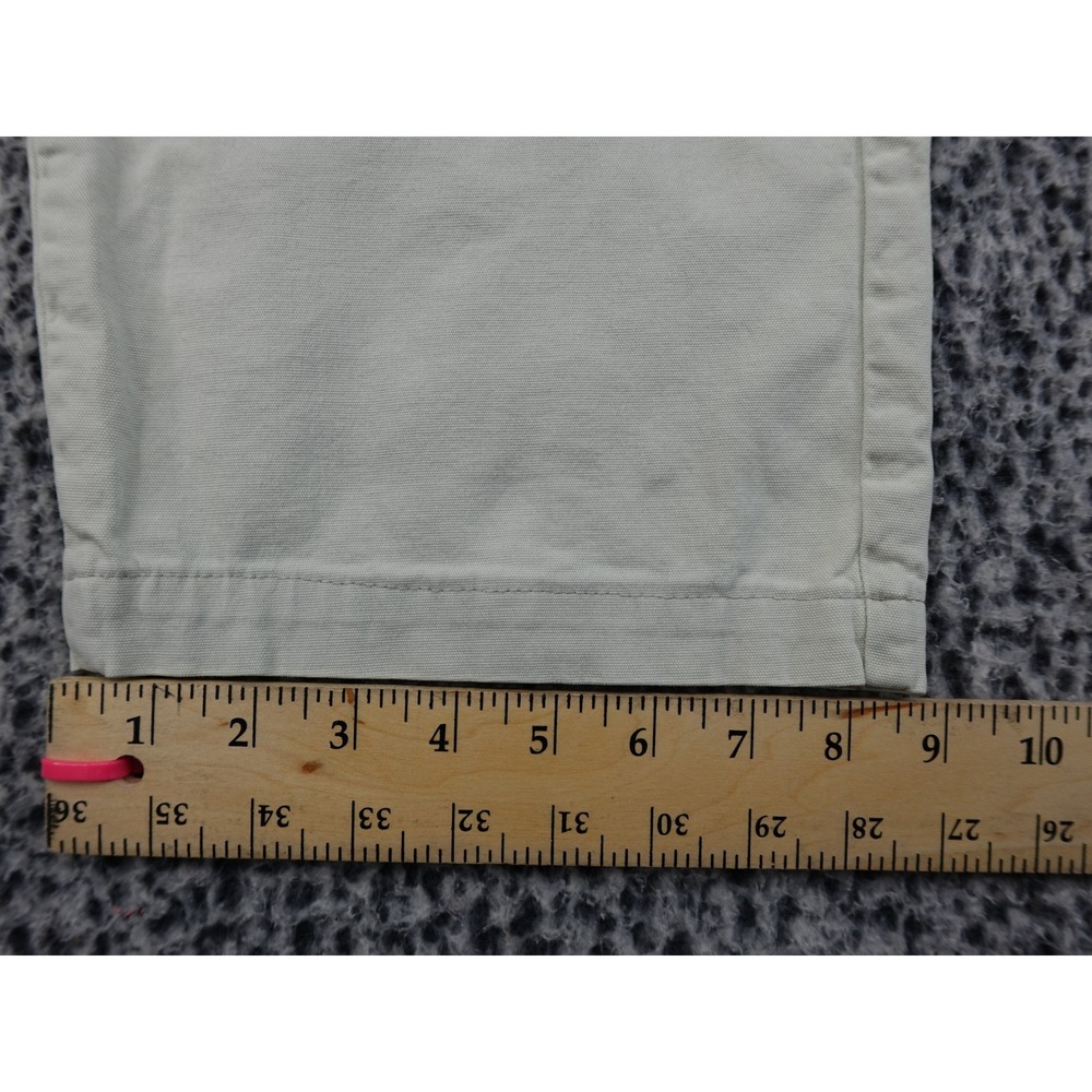 Marine Layer Cargo Pants Womens 6 Beige Wide Leg Utility Cotton Blend - Picture 6 of 13